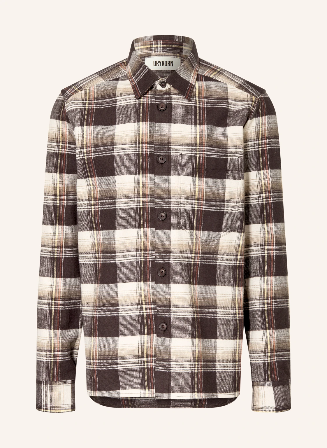 DRYKORN Flanellhemd DIEGGO Comfort Fit