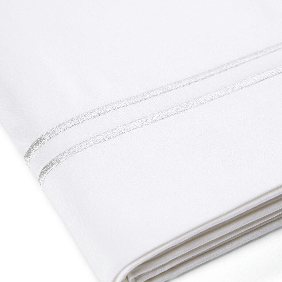 Drap plat satin de coton bio, Otella