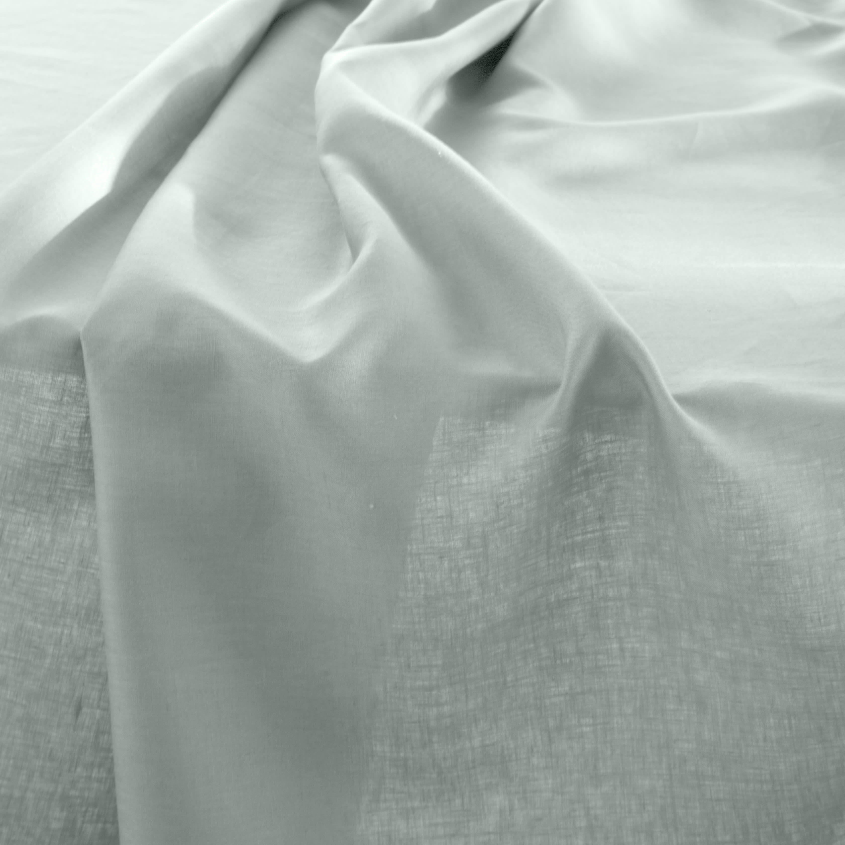 LINEN MENTA - Nappe en 100% lin bleu 150x300 cm