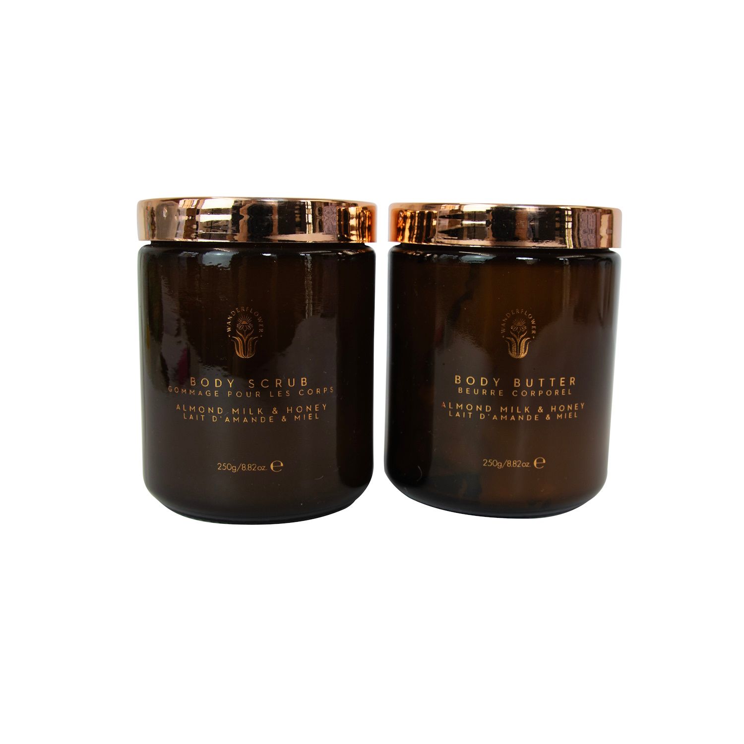 Wanderflower Soft Skin Gift Set - Body Scrub & Body Butter 2x 250g