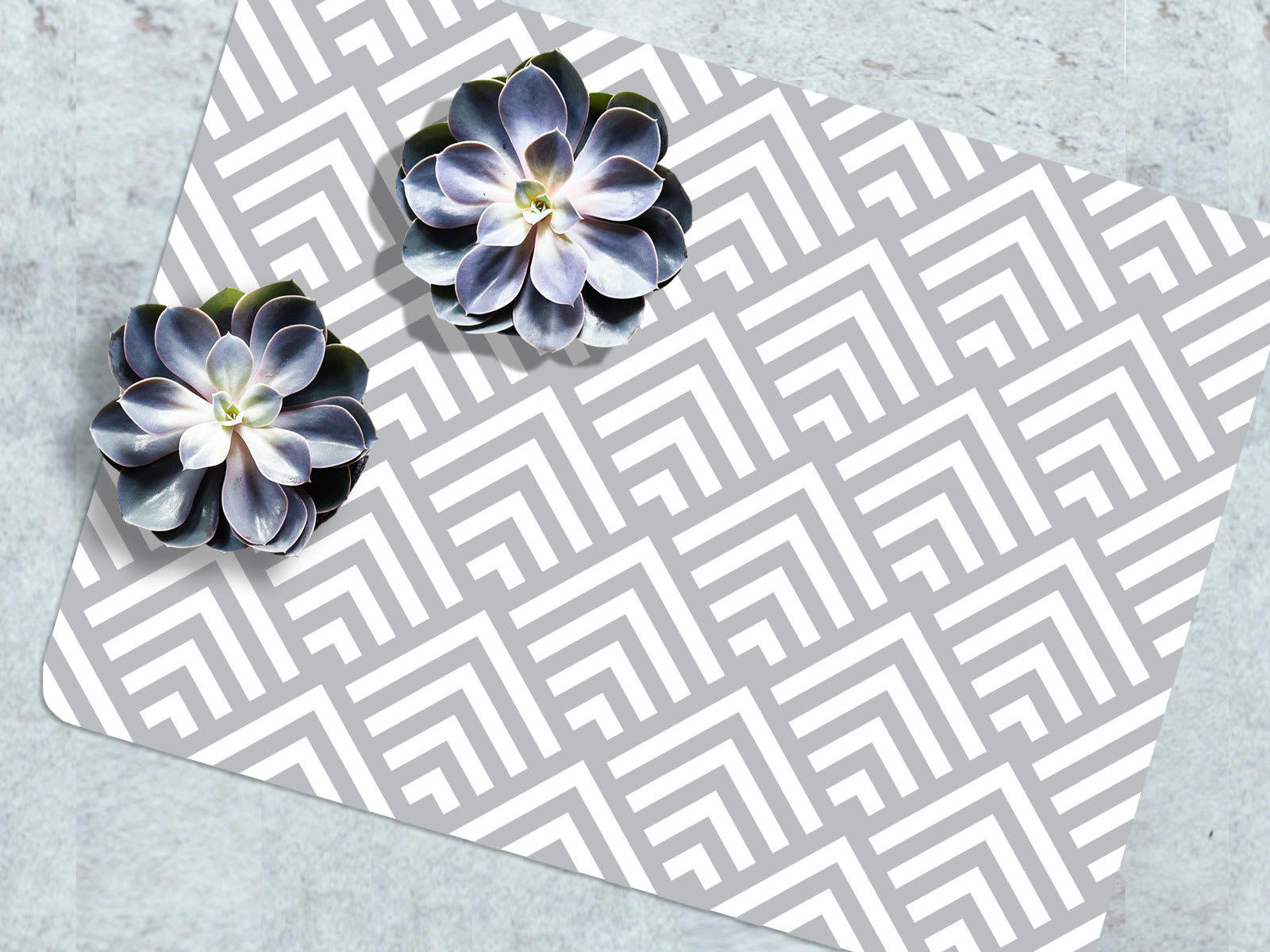 - Set de table crépuscule gris 36x48cm