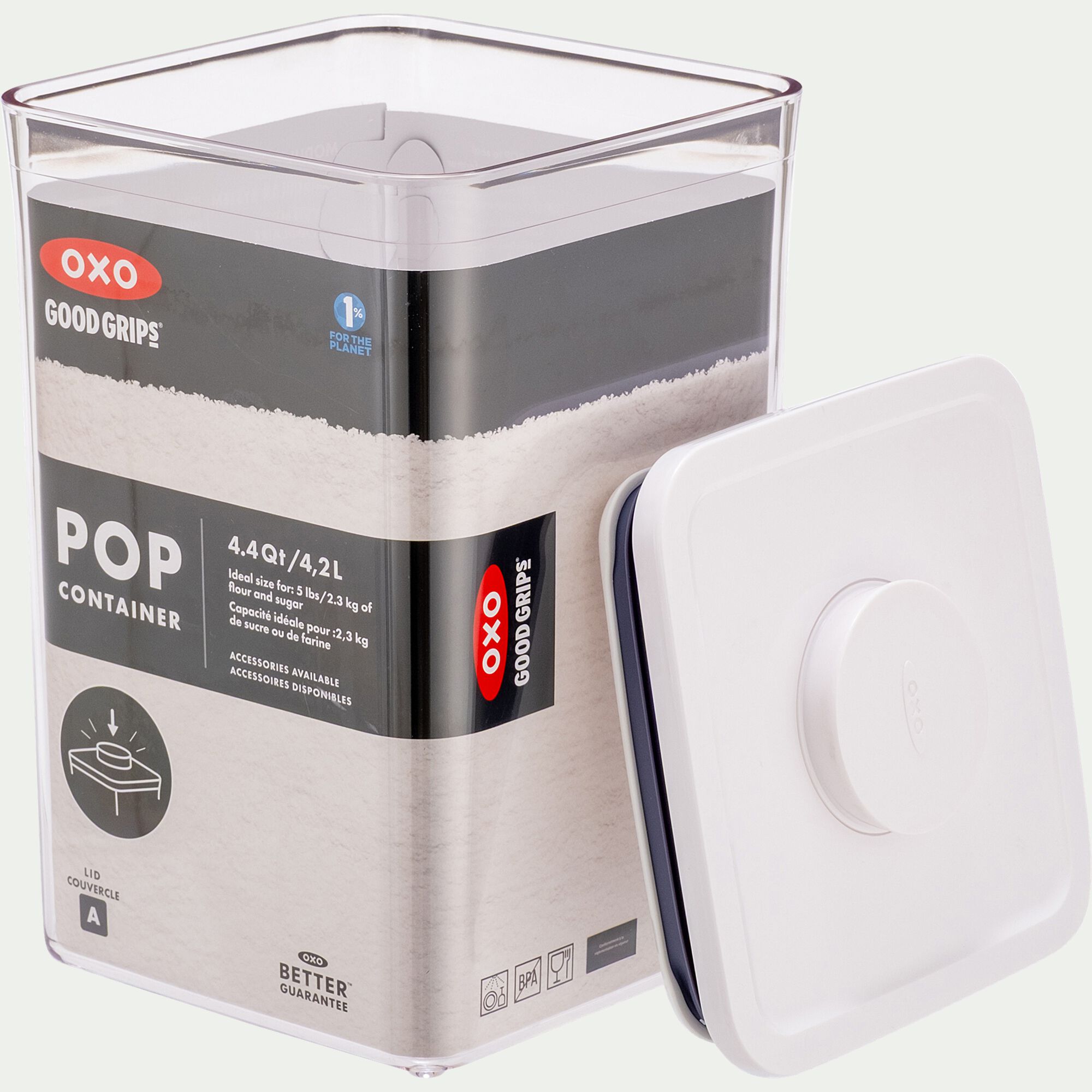 POP - Boîte de conservation 4,2L - transparent