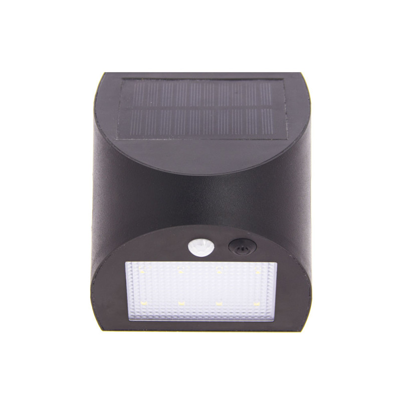 Applique solaire LED noire XANLITE