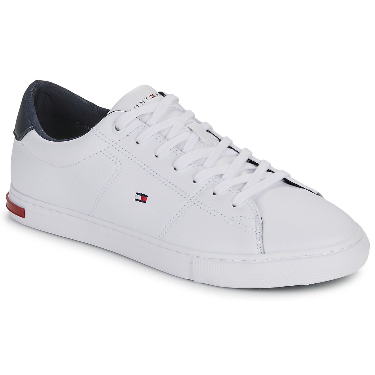Tommy Hilfiger - ESSENTIAL LEATHER DETAIL VULC - White