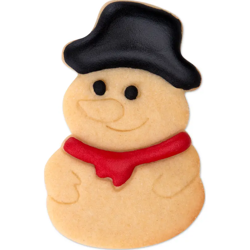 Ausstecher 5er-Set Schneemann