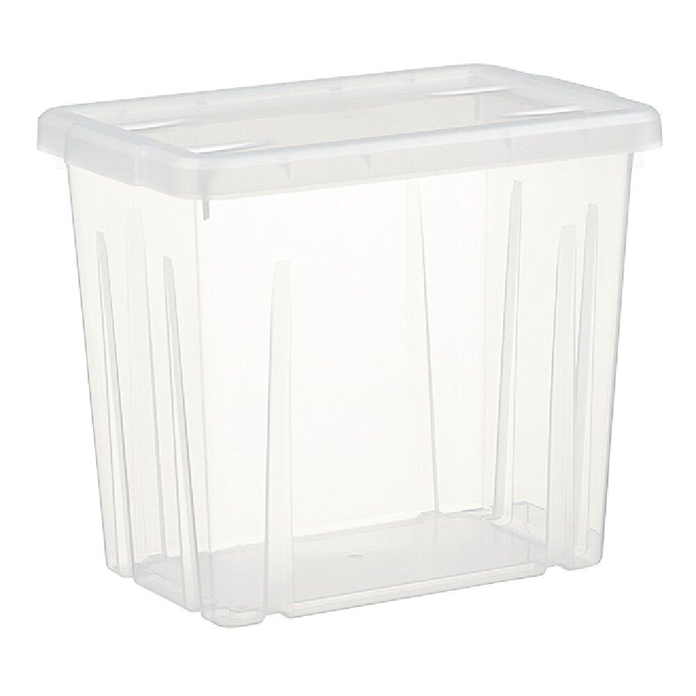 BoÎte de rangement transparente avec couvercle 8,8L