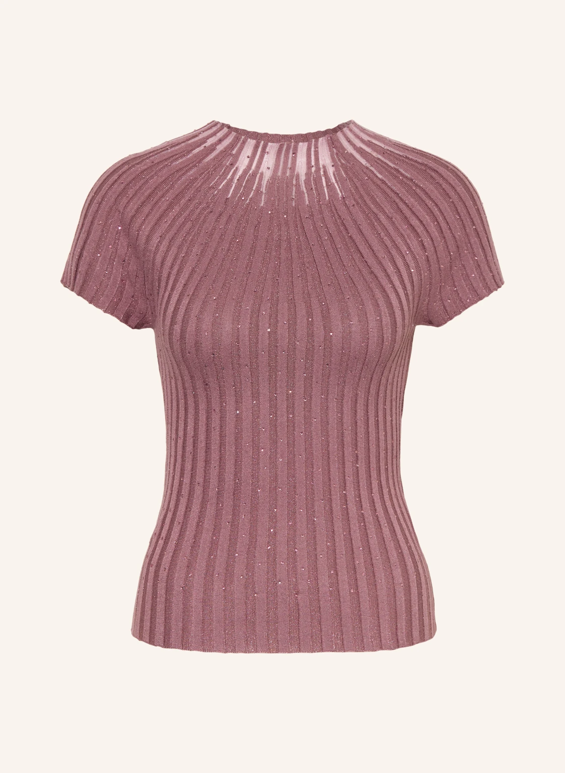 GUESS Strickshirt mit Schmucksteinen
