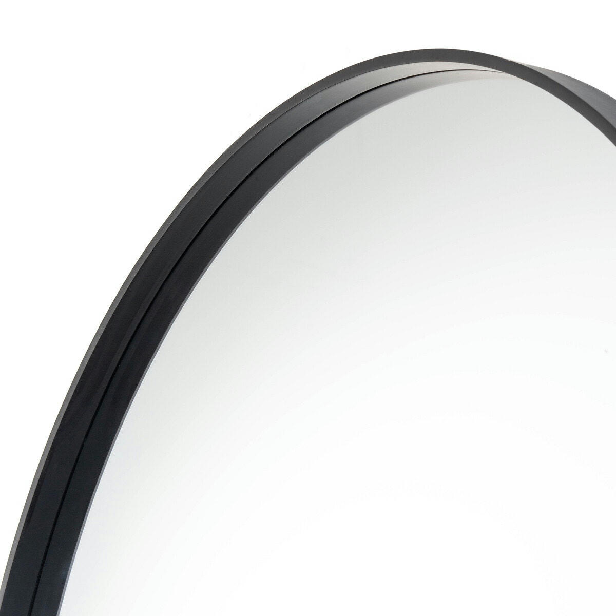 Miroir rond noir Ø120 cm, Alaria