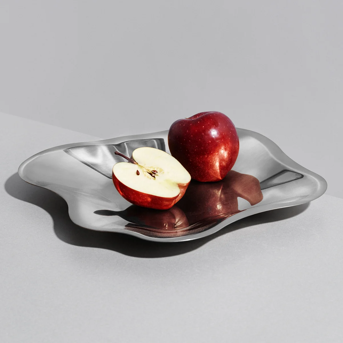 Iittala - Aalto Schale Edelstahl tief, 60 x 380 mm