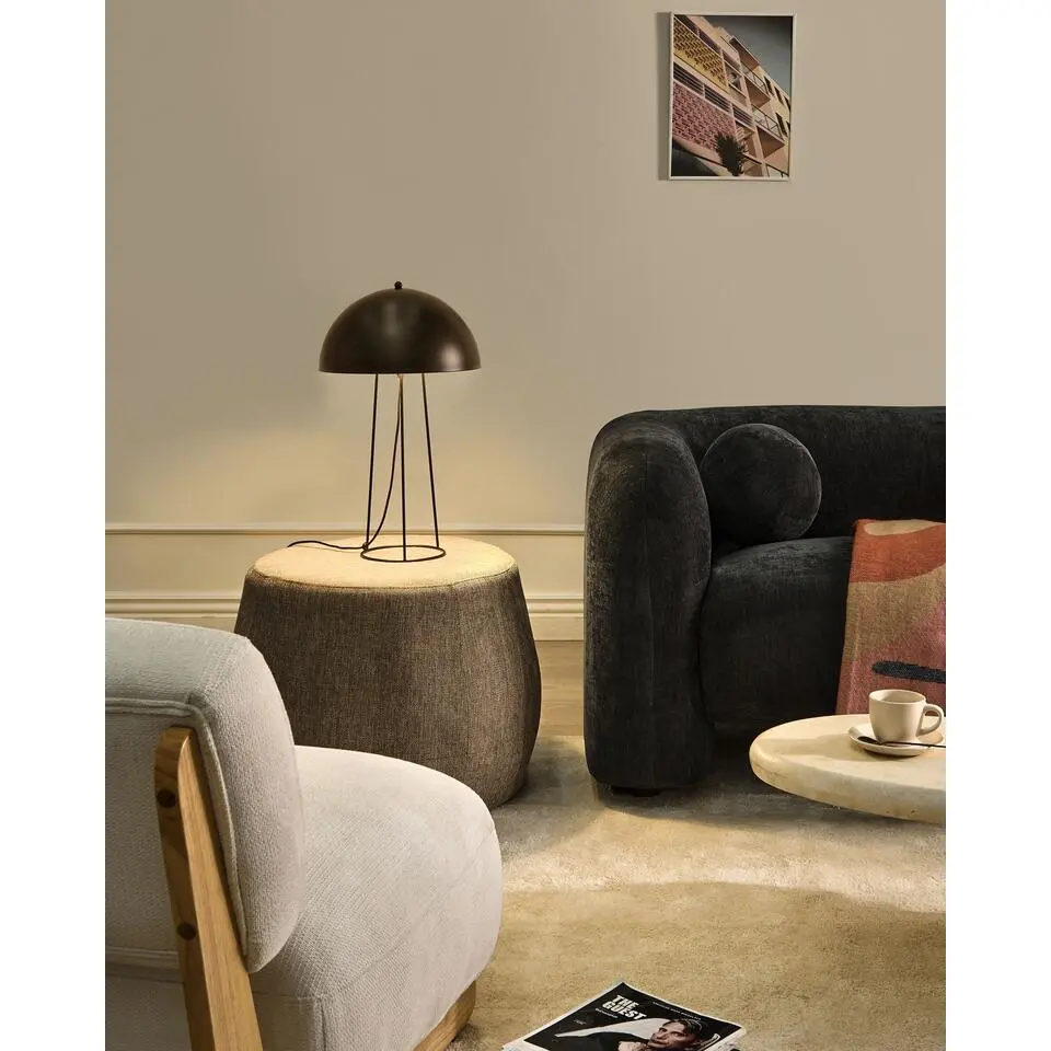 MOPAN - Tafellamp - Zwart - IJzer