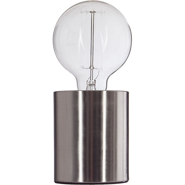 Lampe à poser en fer Ampoule - H. 10,5 cm