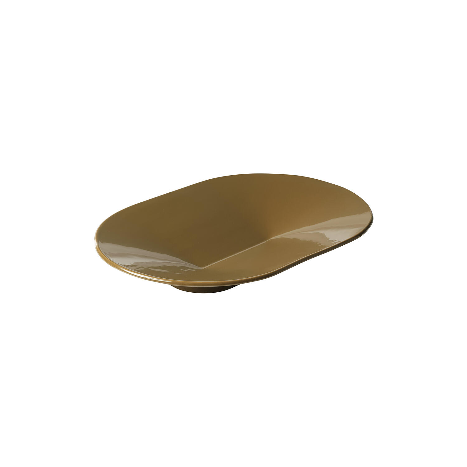 Mere Bowl, brown green