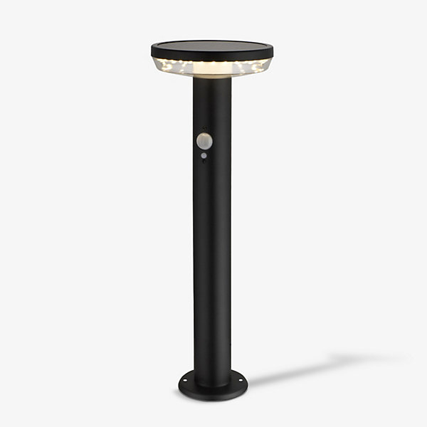 Borne Solaire 360 50CM - éclairage Constant et Détection - Pour Jardin, Allée, Terrasse - Groupe DDC