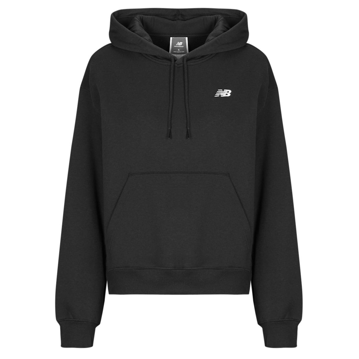New Balance - SMALL LOGO HOODIE - Black