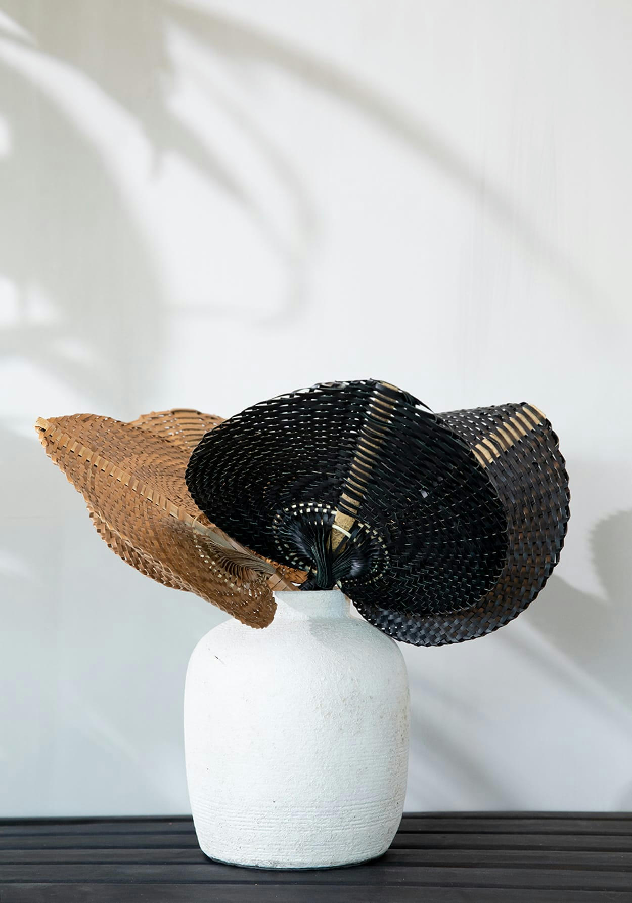 FAN - El ventilador en bamboo negro