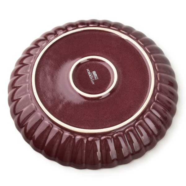 EVIE BURGUNDY Talerz obiadowy 27,5x4cm