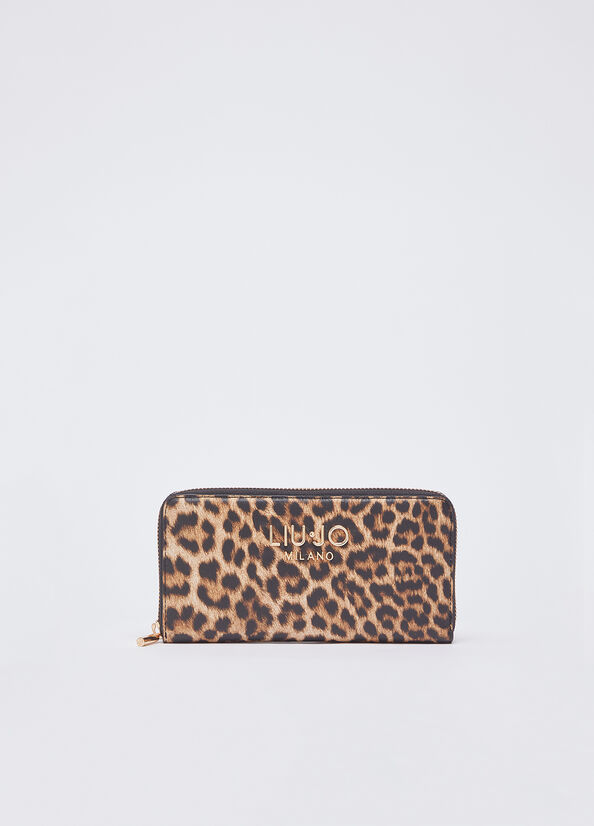 Portafoglio grande animalier