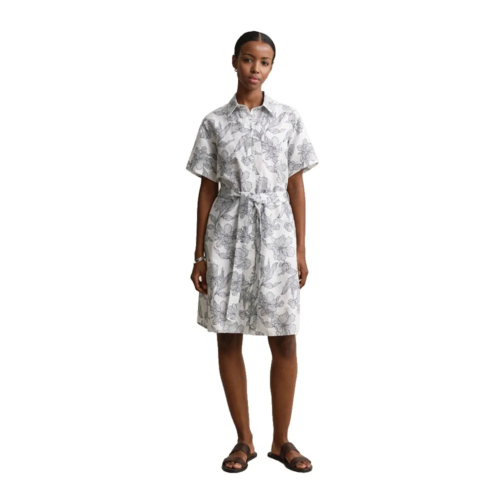 Gant 4503511 Linen short sleeve short dress