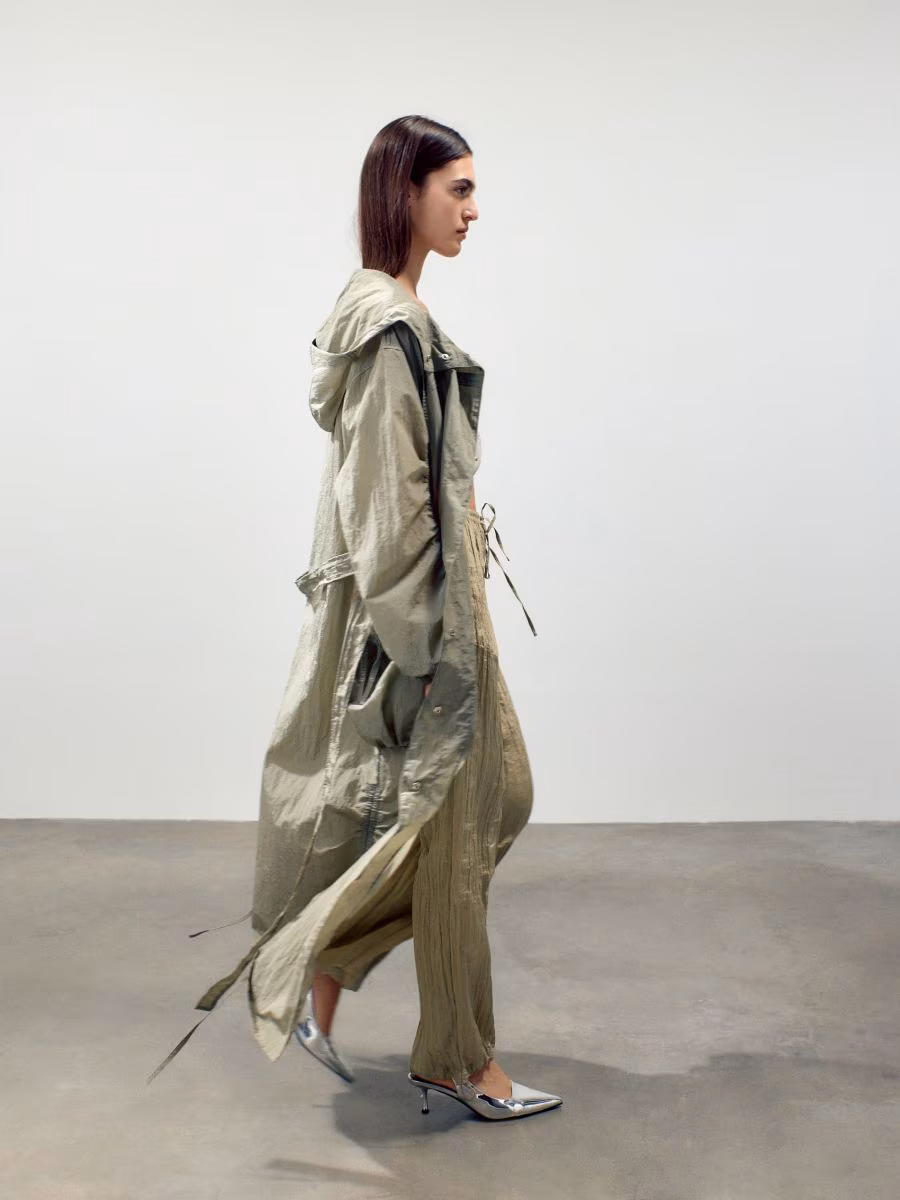 Water-Repellent Parka