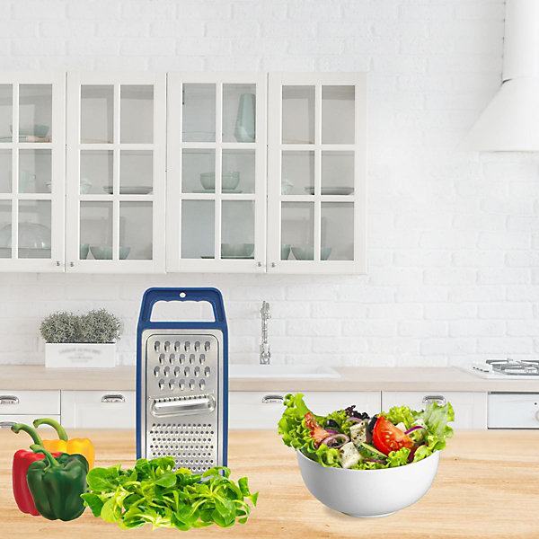 Ensemble de 2 Râpes à légumes et à fromage 24 cm Fackelmann Elemental