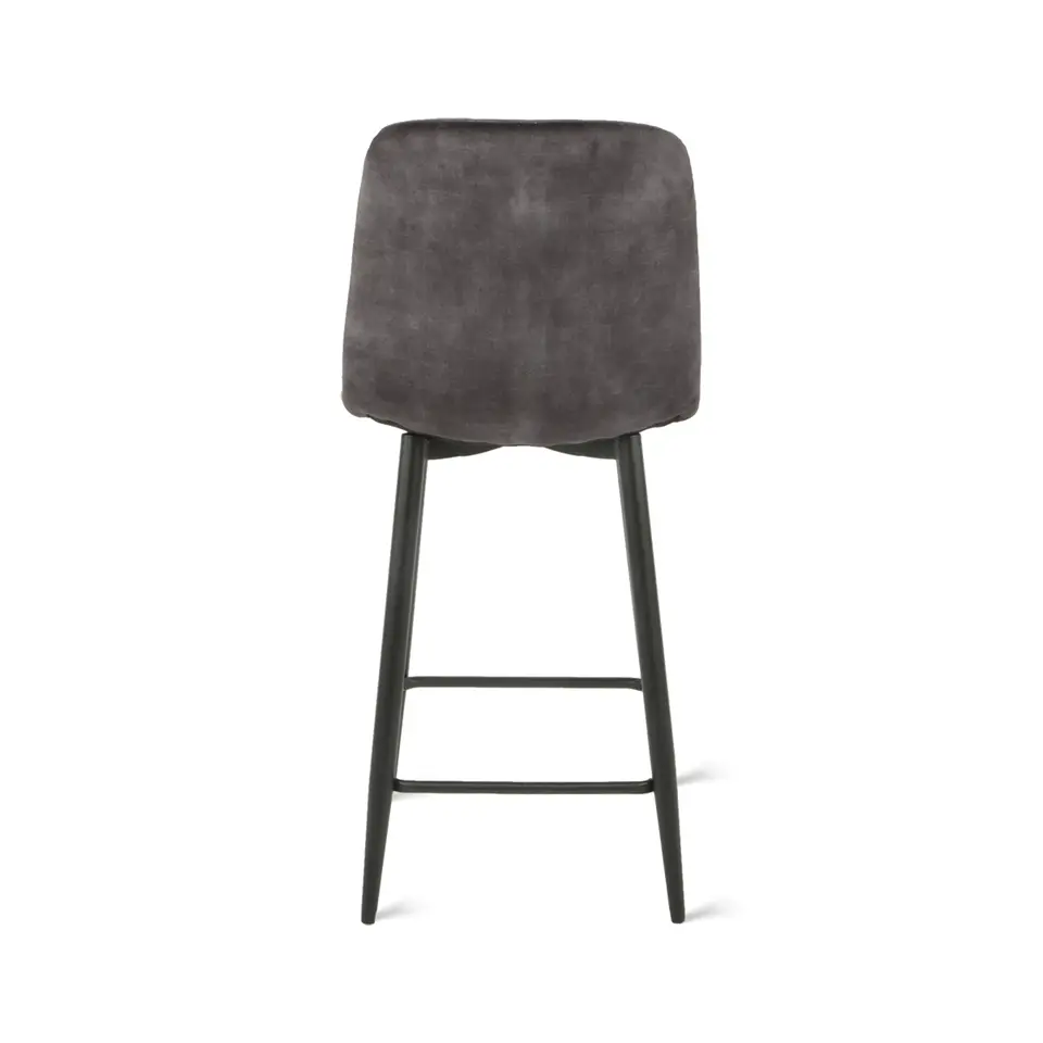 Barkruk Jax - Velvet Antraciet