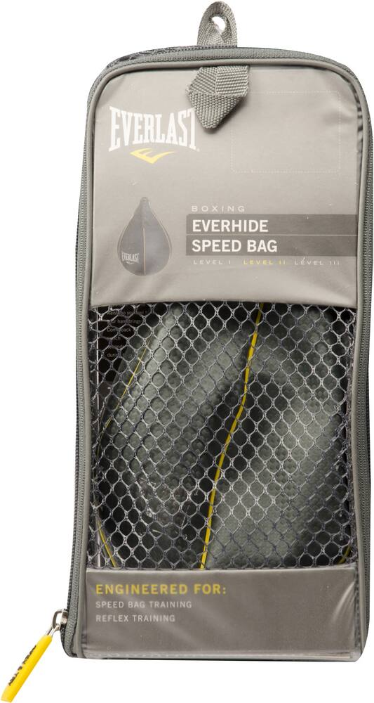 Everlast Everhide Speed Bag for Boxing, Black, 6-in