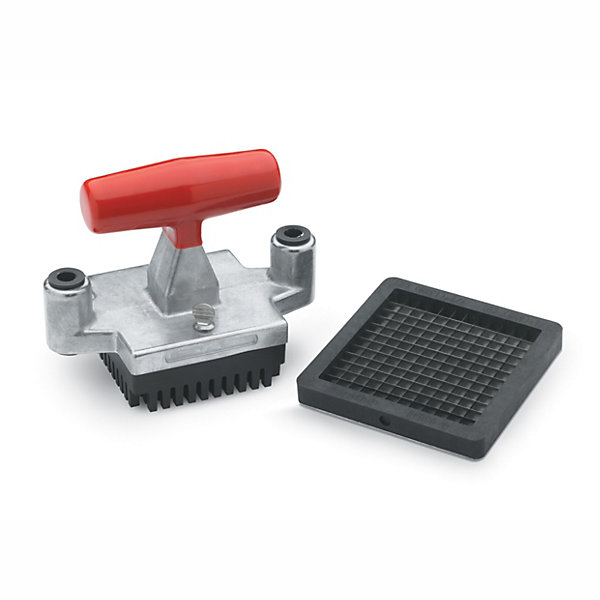Bloc de Poussée et Lame Coupe Légumes Cubes et Bâtonnets 6,4 x 12,7 mm - Pujadas