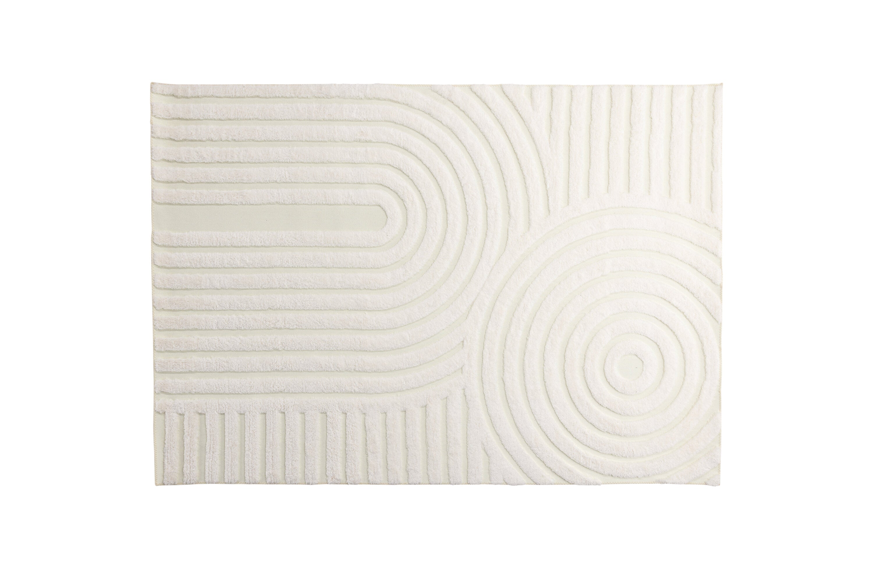 Rebellenclub Vloerkleed Riihimaki - wit - 230 x 160 cm