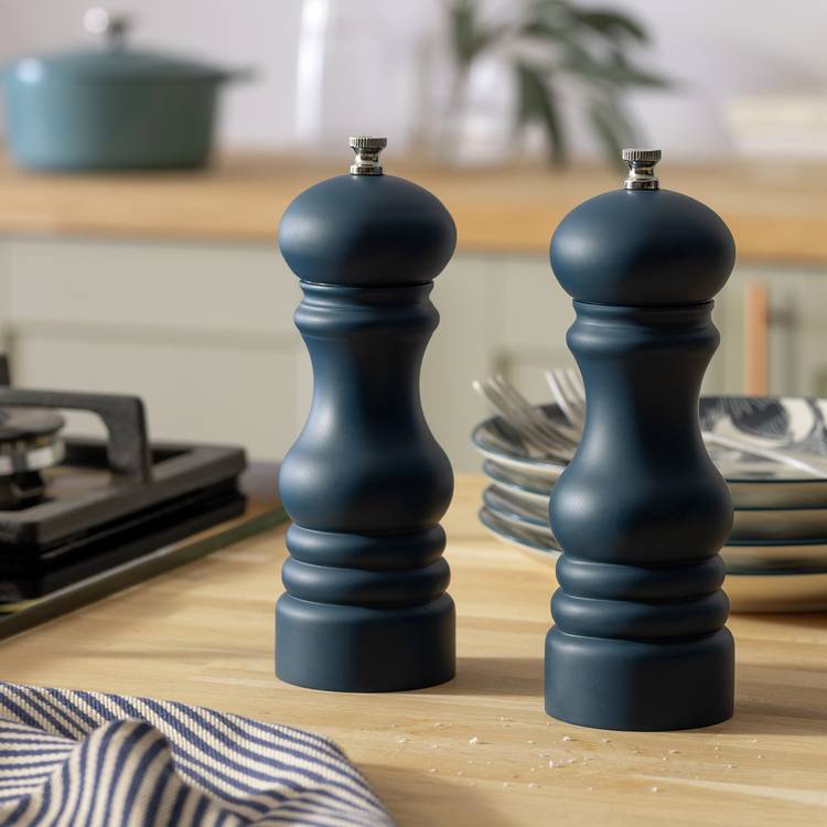 Habitat Salt and Pepper Mill Set - Navy