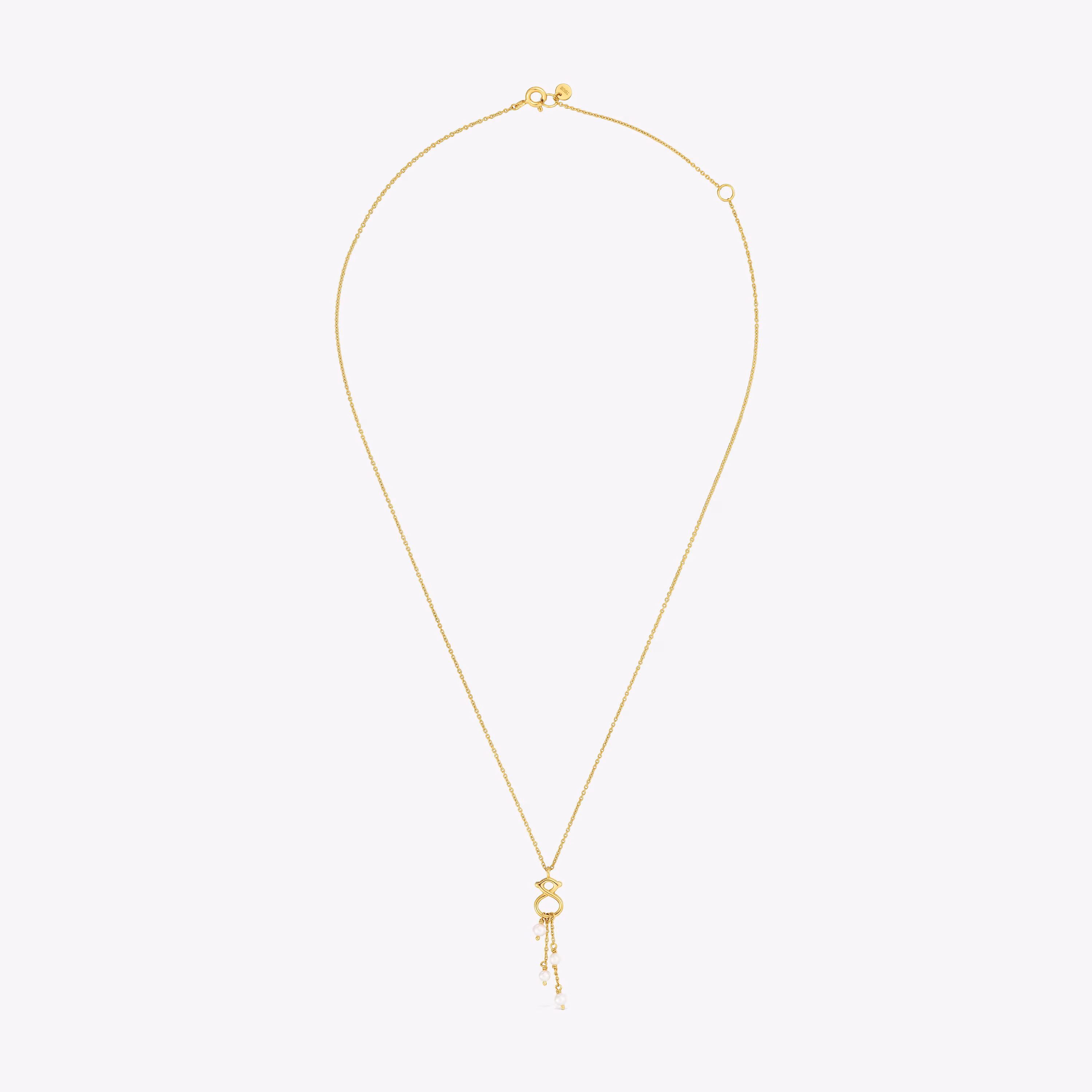 Collar de oro 9 kt, perlas cultivadas y motivo oso 10 mm TOUS Infinity