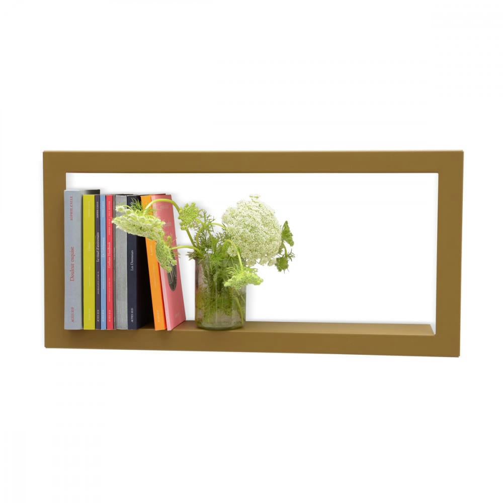 STICK - Etagère design large cumin 59x28x8.5cm