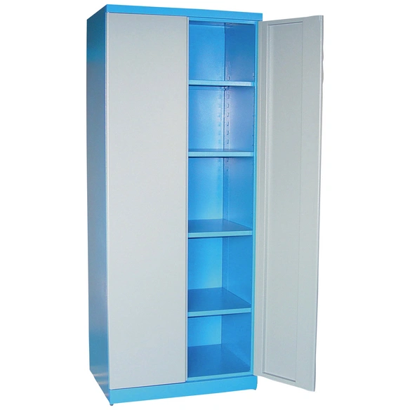 Werkzeugschrank, LxBxH: 58 x 78 x 193 cm, Blau