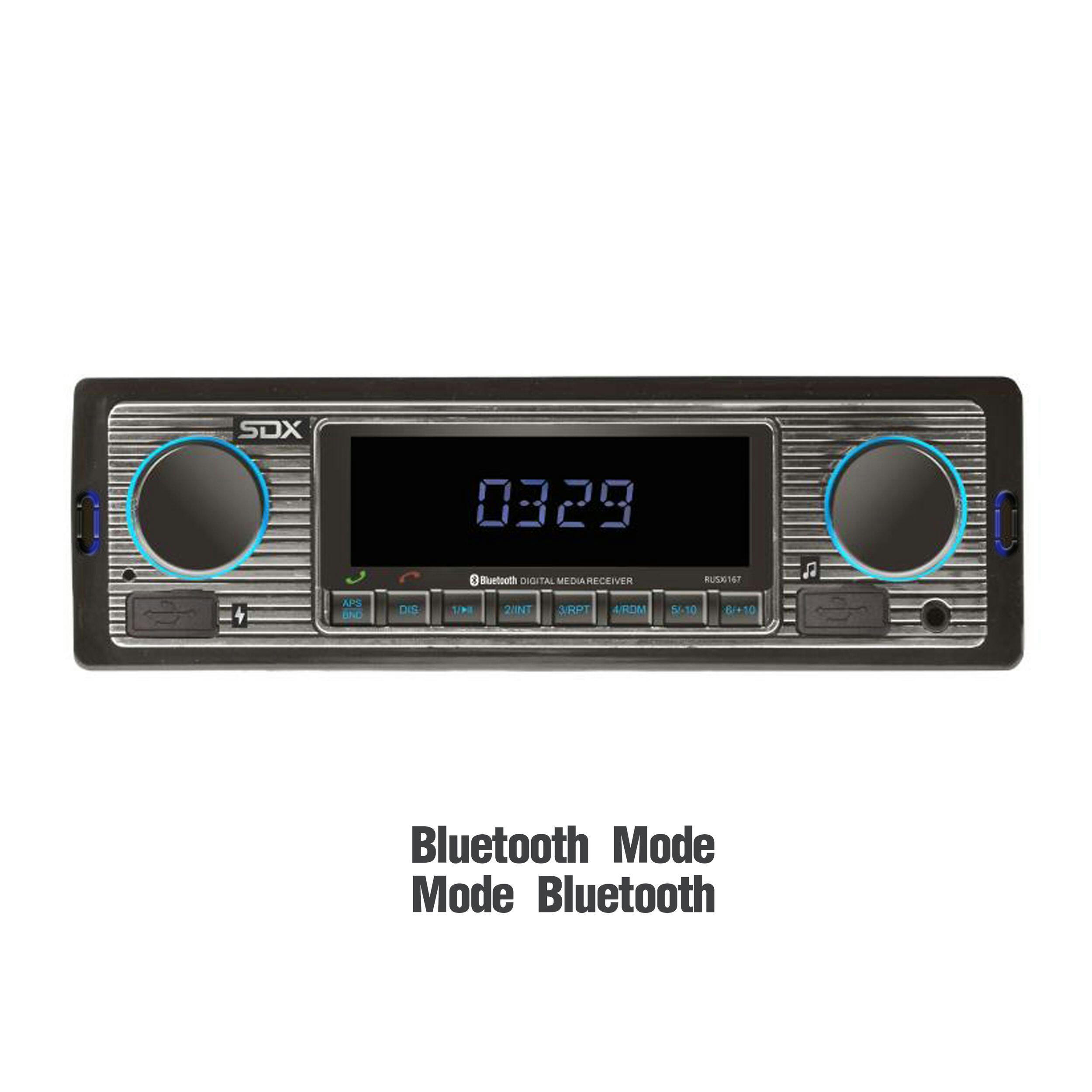 SDX RUSX-i167 Audio Vintage-Style Bluetooth Receiver