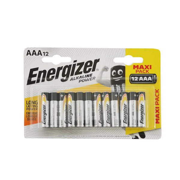 Energiser Alkaline Aaa Battery 12 Pk