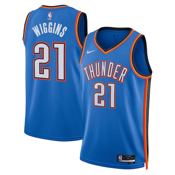 Aaron Wiggins Oklahoma City Thunder Nike Unisex Swingman Player Jersey - Icon Edition - Blue