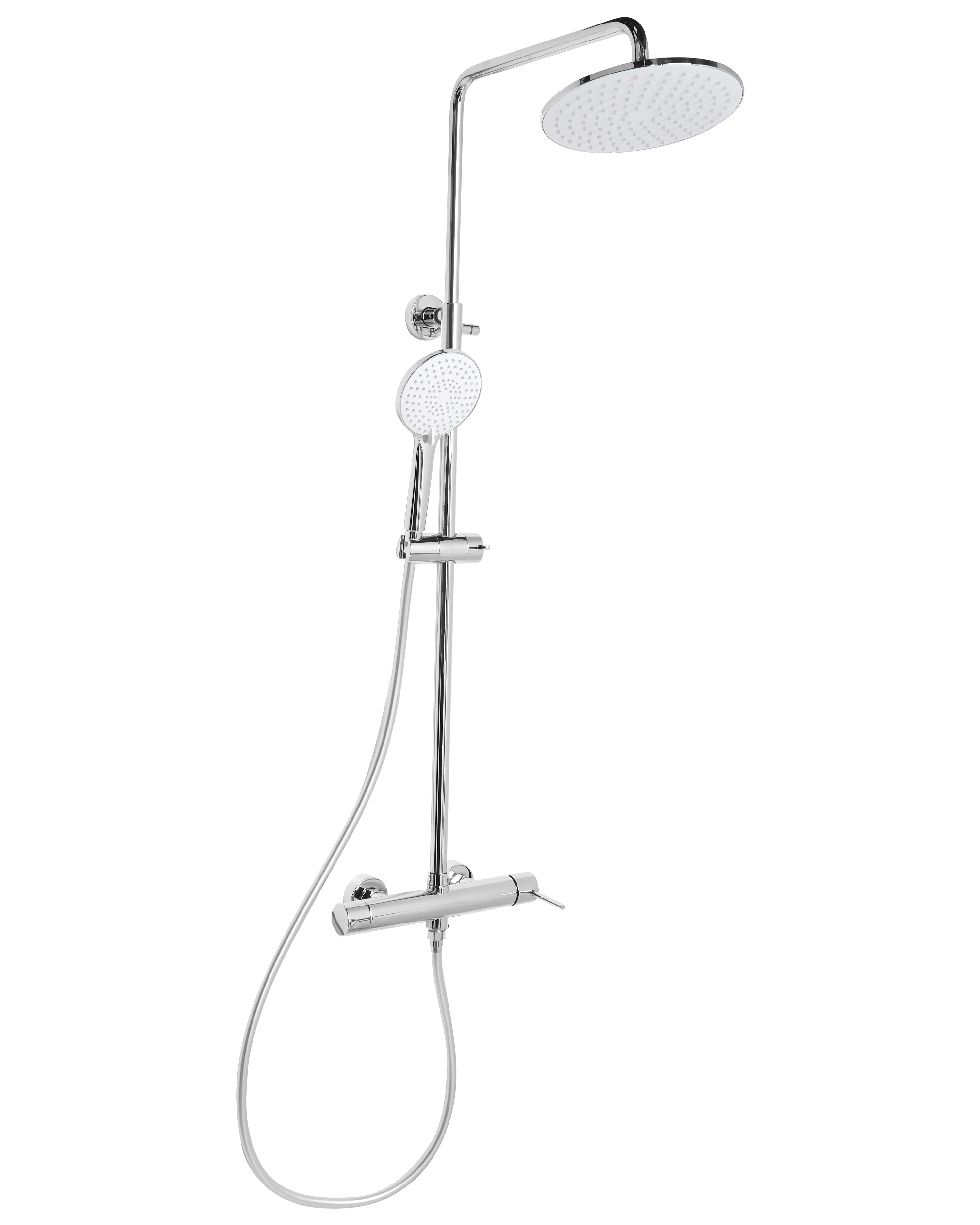 Mixer Shower Set with Rainshower PUYEHUE Silver