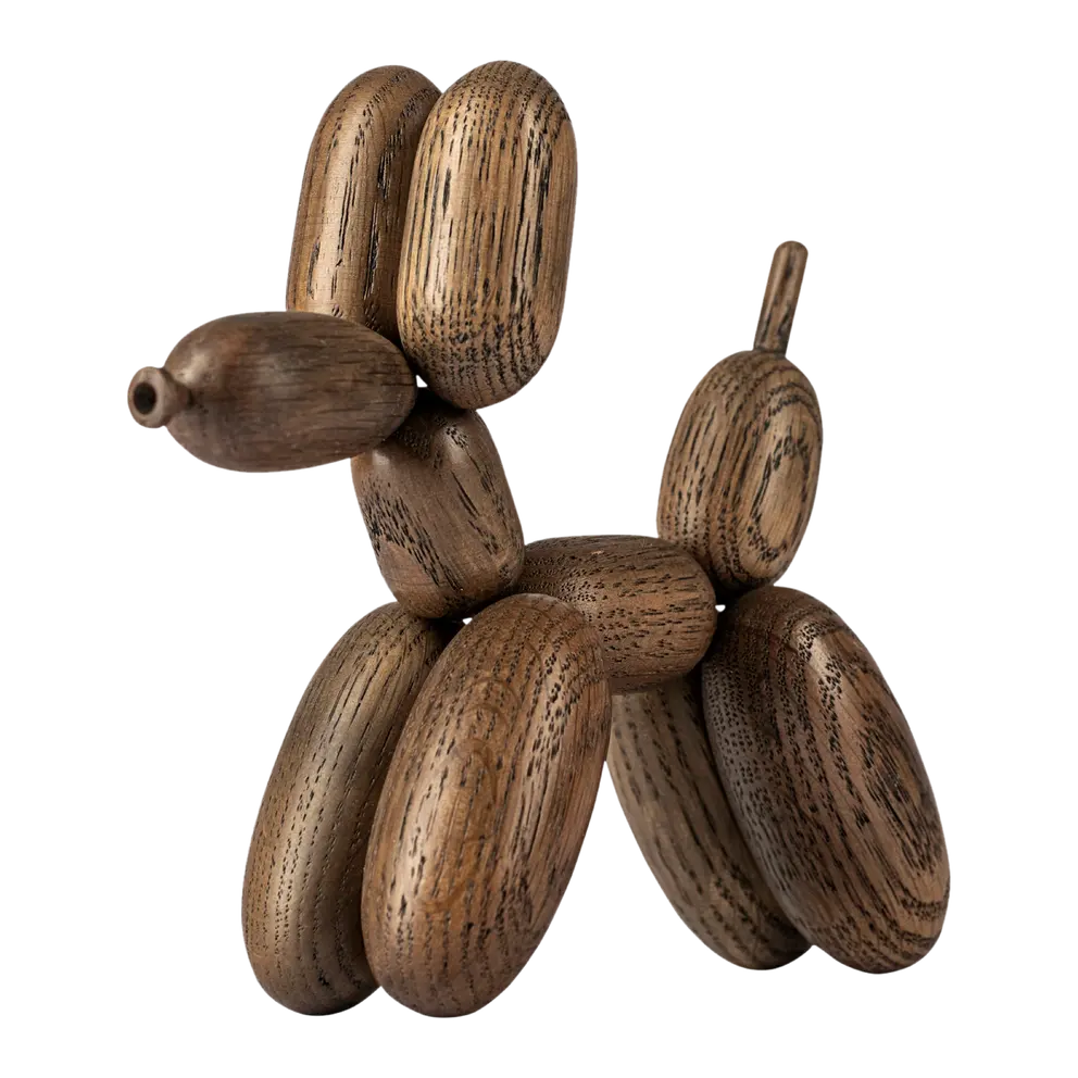 Holzfigur Ballon-Dog