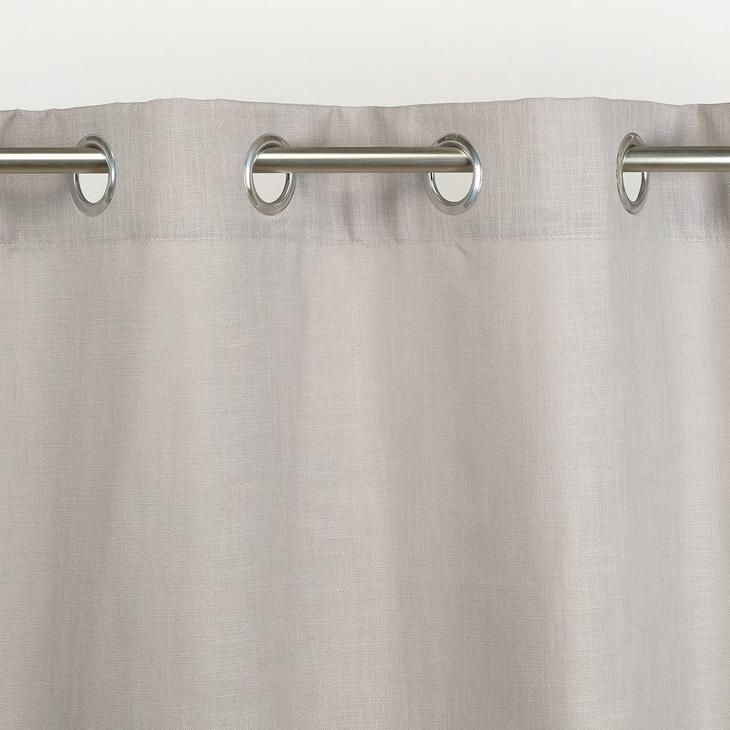 Cortinado Semi Opaco Cinzento 4EVERYDAY