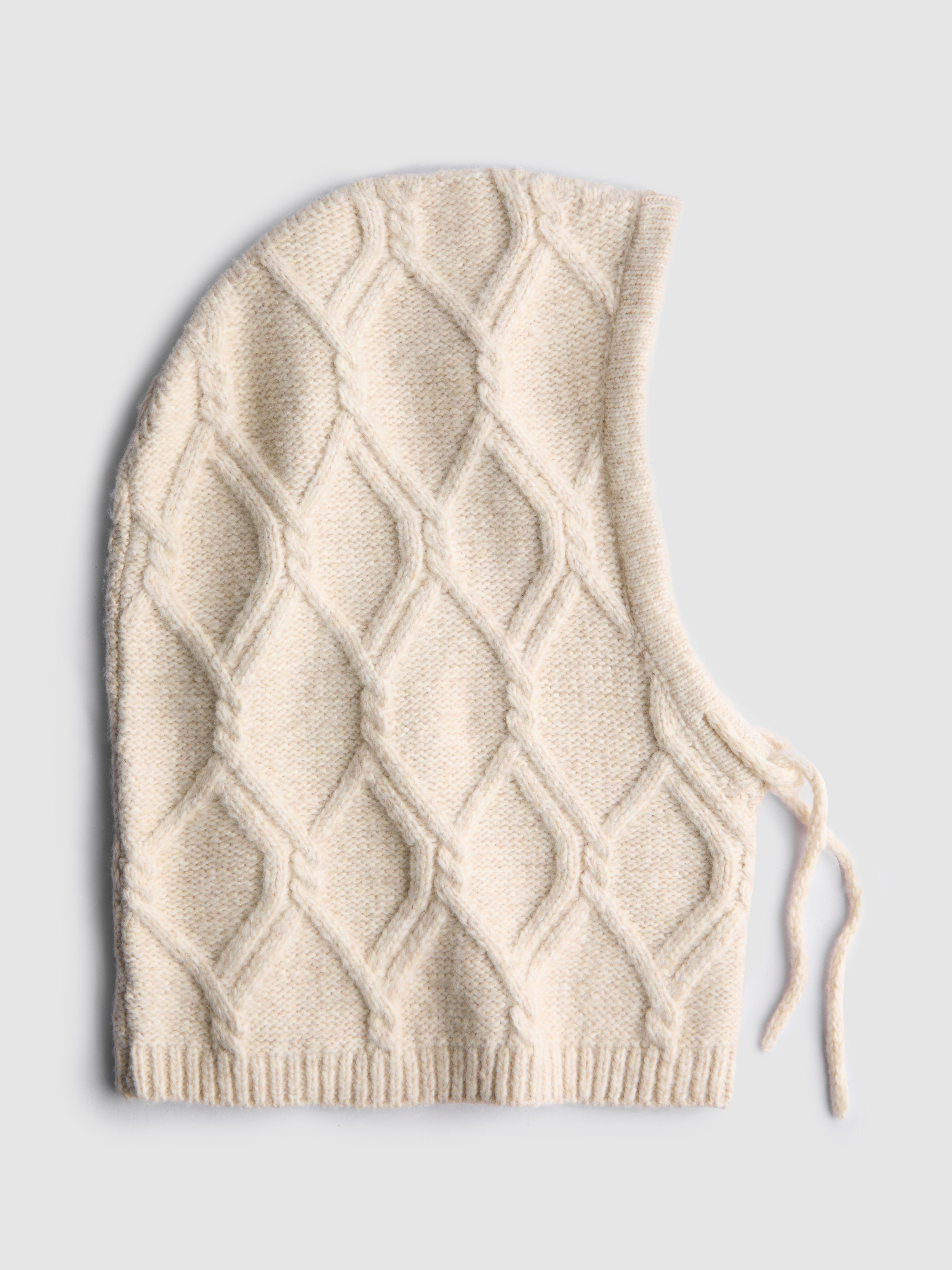 Cable Knit Hood
