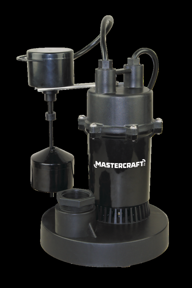 Mastercraft 1/3-HP Thermoplastic Electric Sump Pump