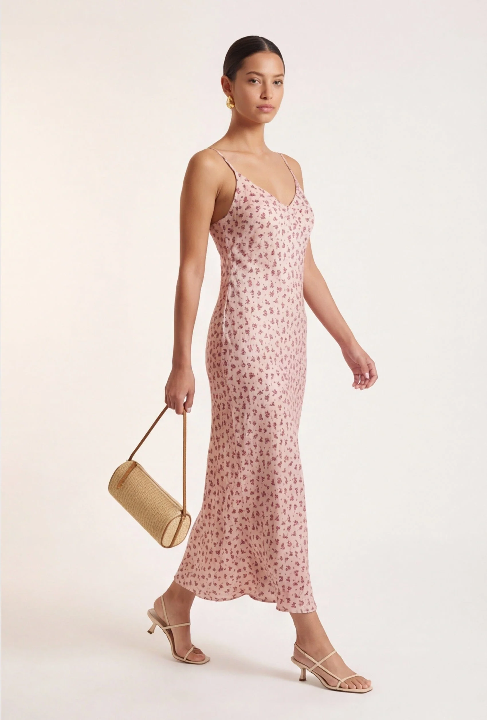 ROBE LONGUE - CYBELE - POUDRE