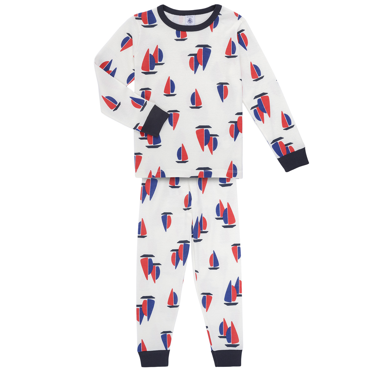 Petit Bateau - TACHI - White / Blue