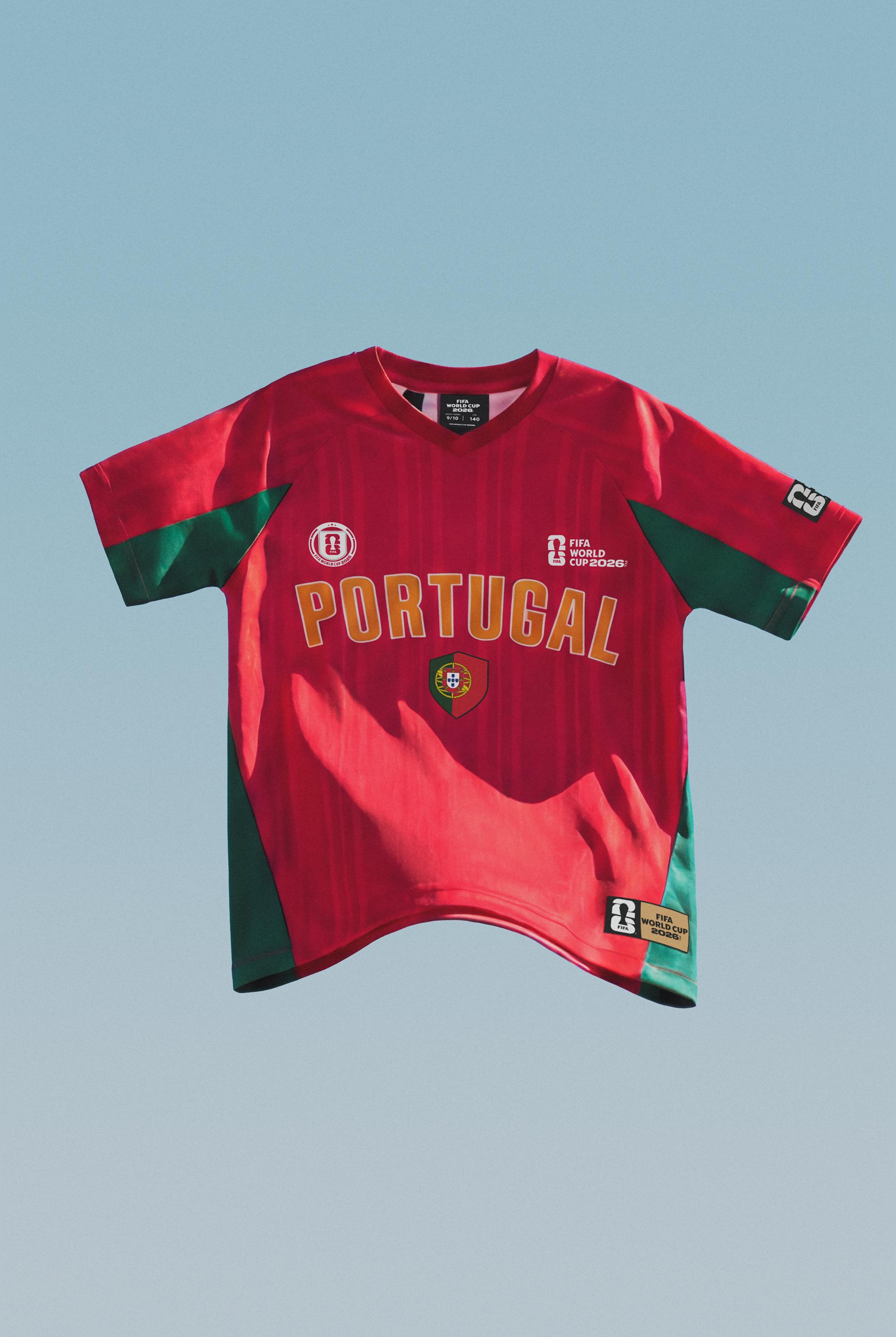 Niños | Camiseta Portugal FIFA World Cup TM 2026 Official Licensed Product