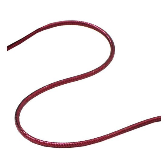 Plum Lurex Edge Cord 1.6mm x 8m