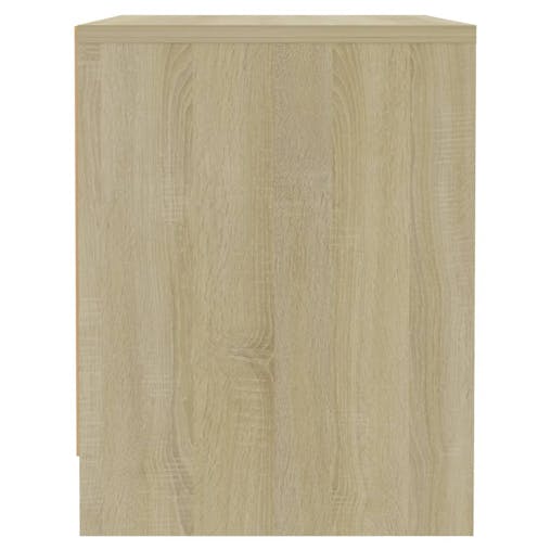 NNEVL Bedside Cabinets 2 pcs Sonoma Oak 45x34x44.5 cm Chipboard