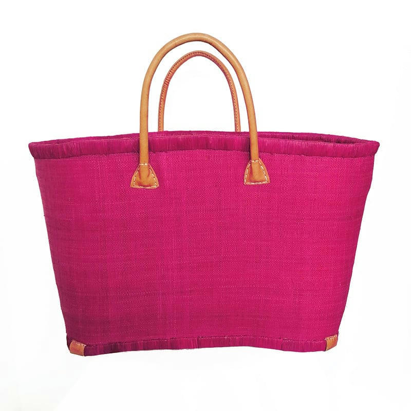 MORONDOVA - Panier rabane Morondova fuschia taille L