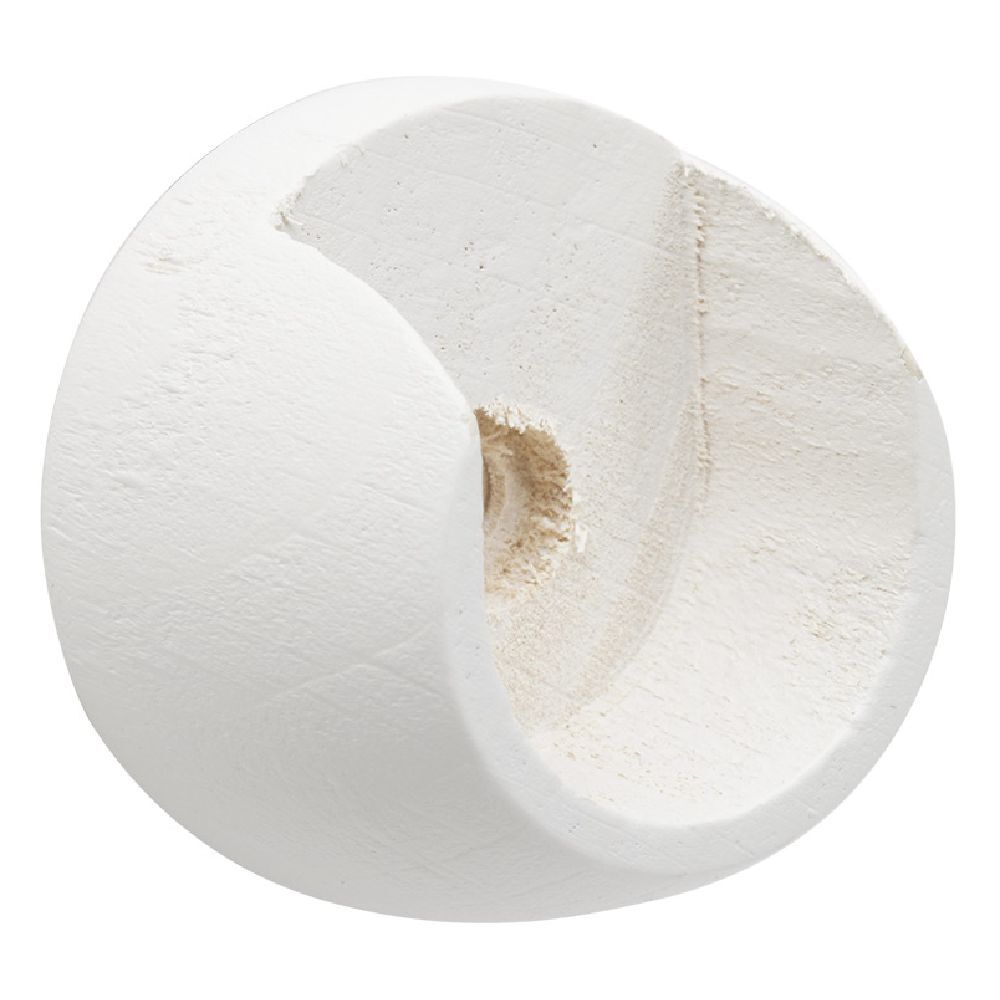 Support pour tringle naissance en bois Blanc Ø20mm x2