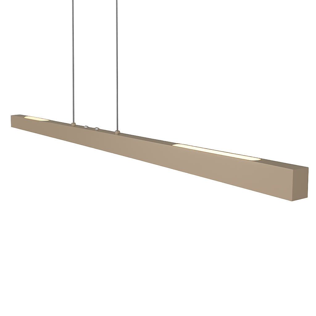 Freelight hanglamp Traiano - 3 lichts - 140 x 150  cm - beige