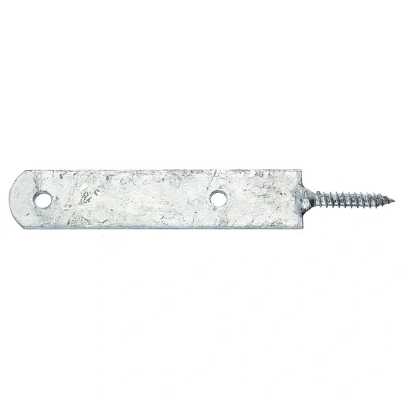 Zaunriegelhalter, LxB: 210; 60 x 150 mm, Silber