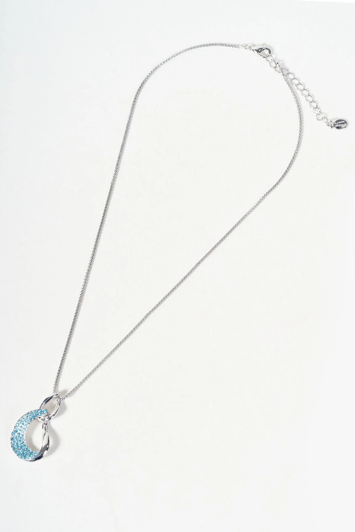 Blue Stone Detail Necklace